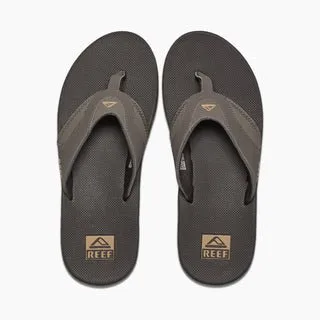 Reef Men's Fanning Bottle Opener Brown/Gum Flip Flop Sandal