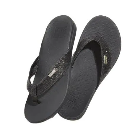 Reef Ortho-Spring Black Women's Flip-Flop Sandal