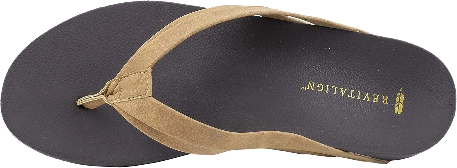 REVITALIGN Women's Sandy Seas Comfort Flip Flop