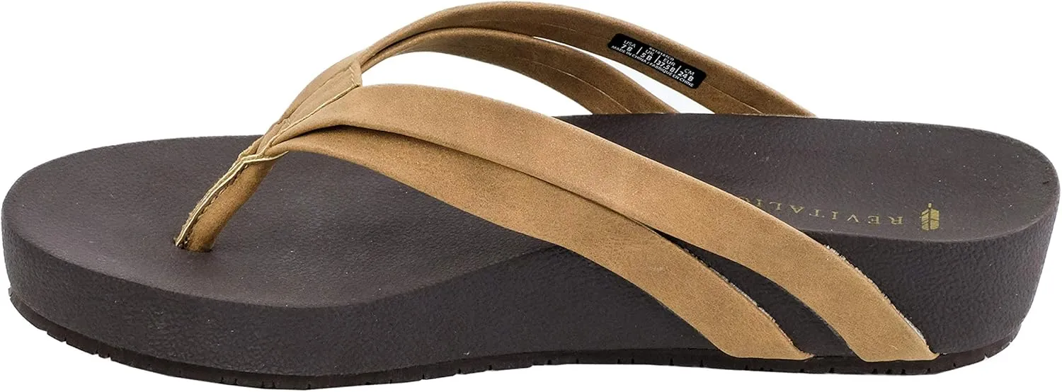 REVITALIGN Women's Sandy Seas Comfort Flip Flop