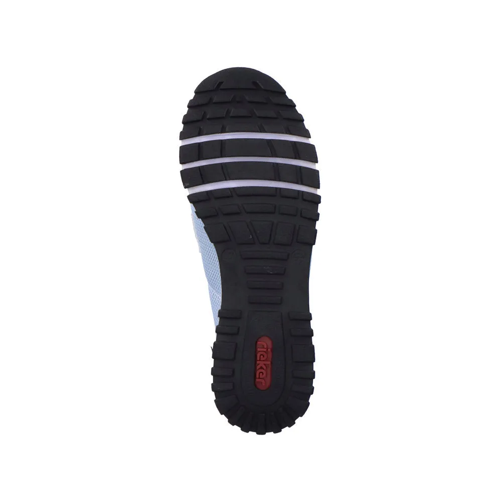 RIEKER - N7455-80 SLIP-ON SHOE - WHITE MULTI
