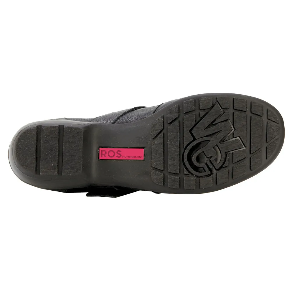 Ros Hommerson Eliot Black Leather Loafer (Women's)