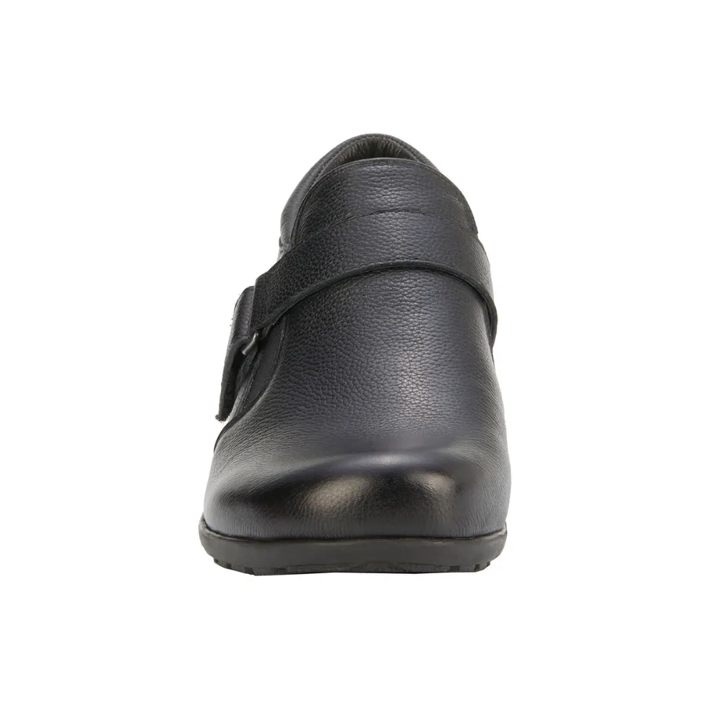 Ros Hommerson Eliot Black Leather Loafer (Women's)