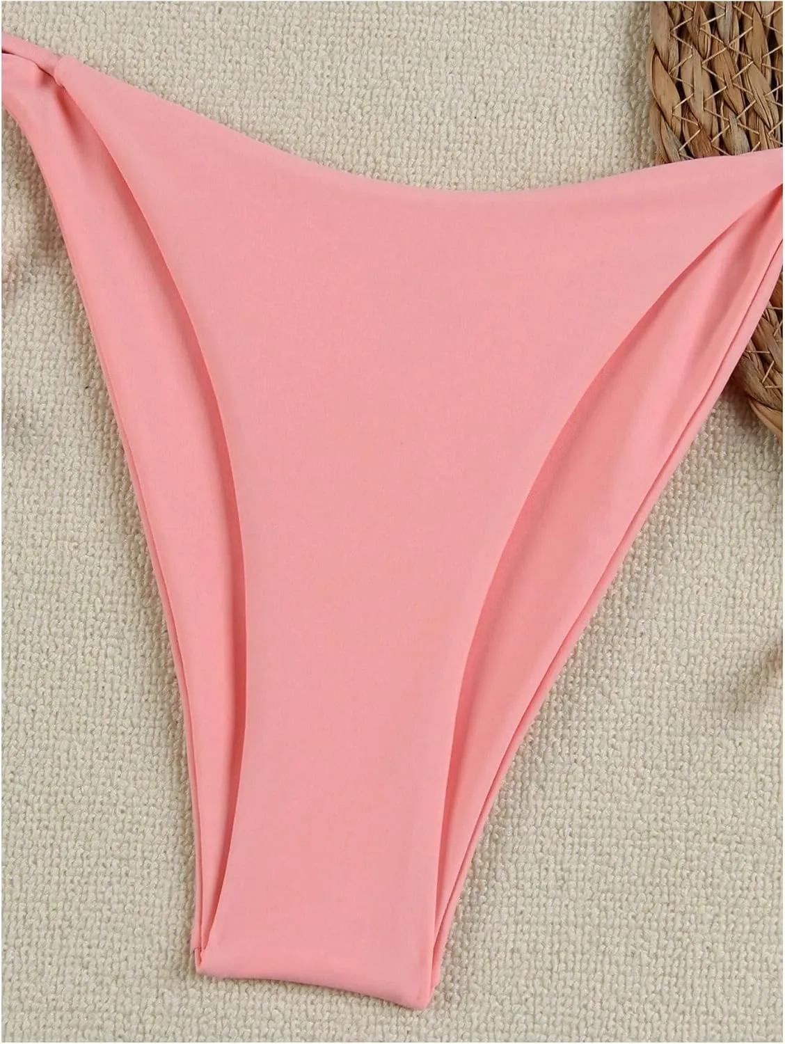 SHENHE Women's Triangle String Bikini Set 2 Piece Halter Swimsuits Starfish Metal Linked Swim Set