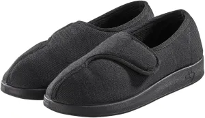Silvert's Adaptive Clothing & Footwear Women’s Extra Wide Easy Closure Jewel Slippers for Seniors