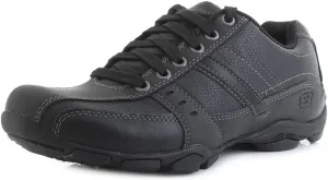 Skechers Marter Men's Life Change Lightweight Leather Trainers Brown
