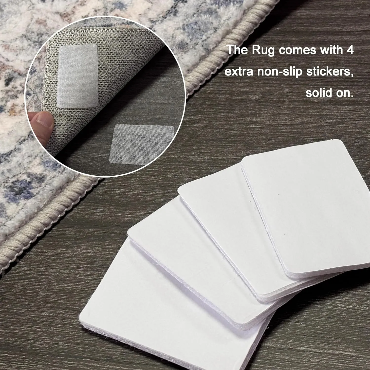 Ski Resort Feeling Area Rugs 3'3"x4'6" High-Altitude Sports Washable Rug Anti-Fatigue Anti-Slip Protection Carpets for Entryway Hallway