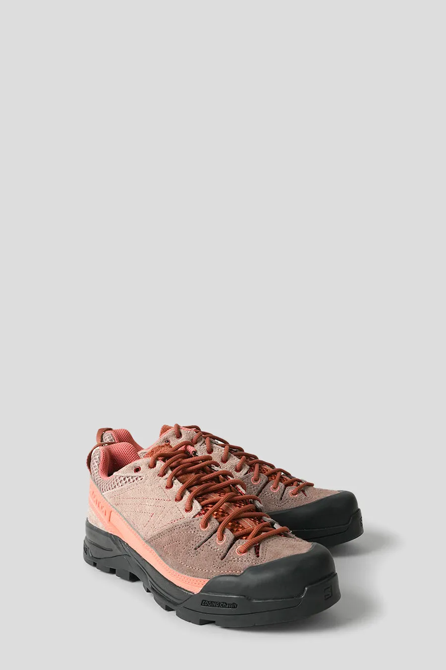 SNEAKERS X-ALP SUEDE ETHEREA, RUSSET ET HYMA PINK