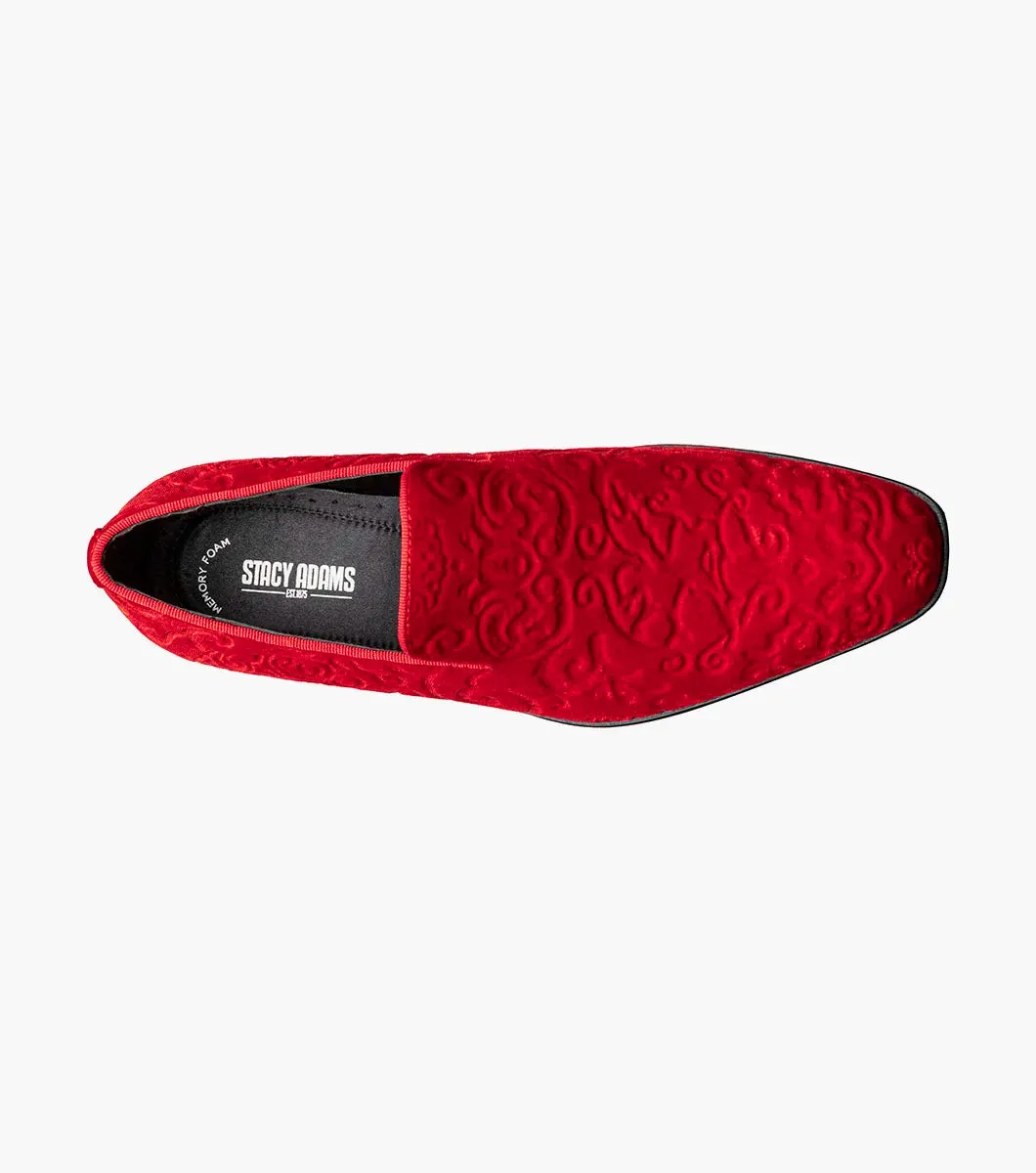Stacy Adams Saunders Velvet Loafers