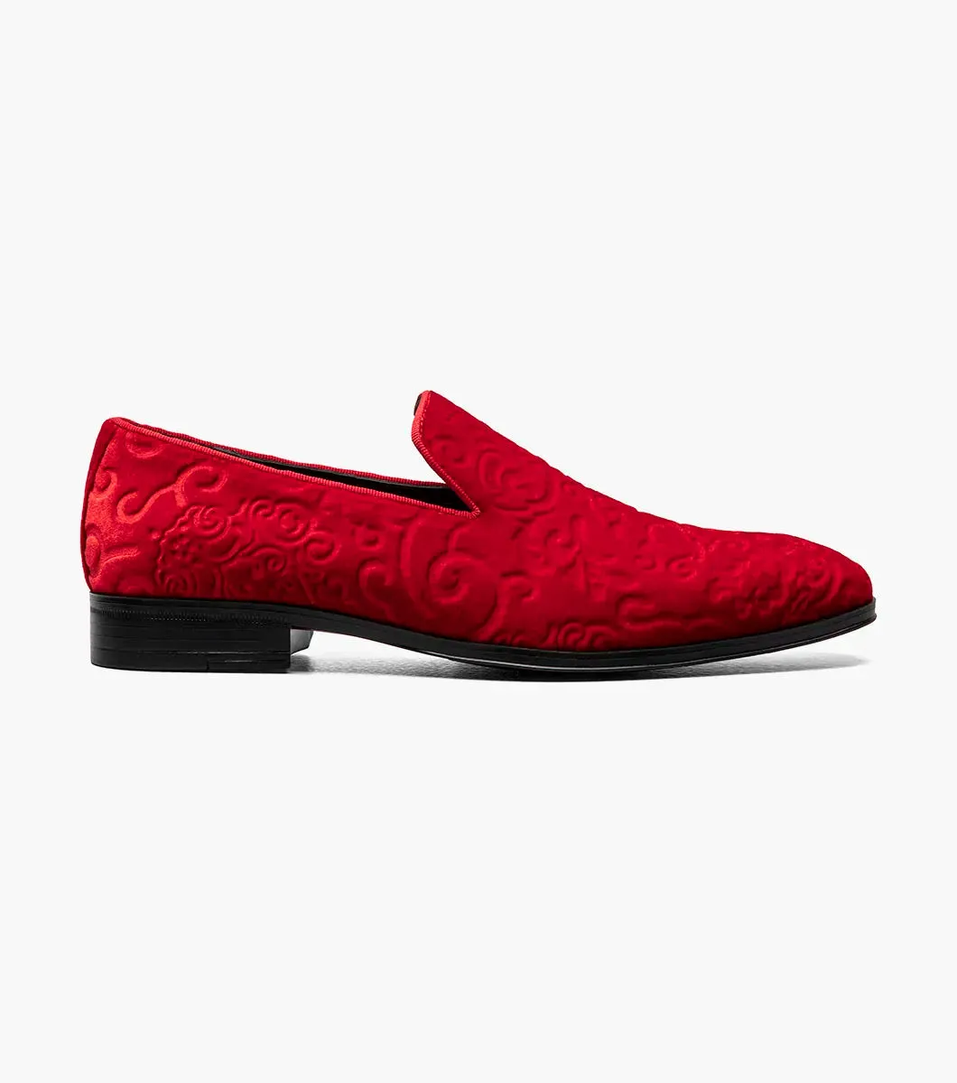 Stacy Adams Saunders Velvet Loafers