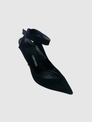 Suede Slingback Pump - Size 41