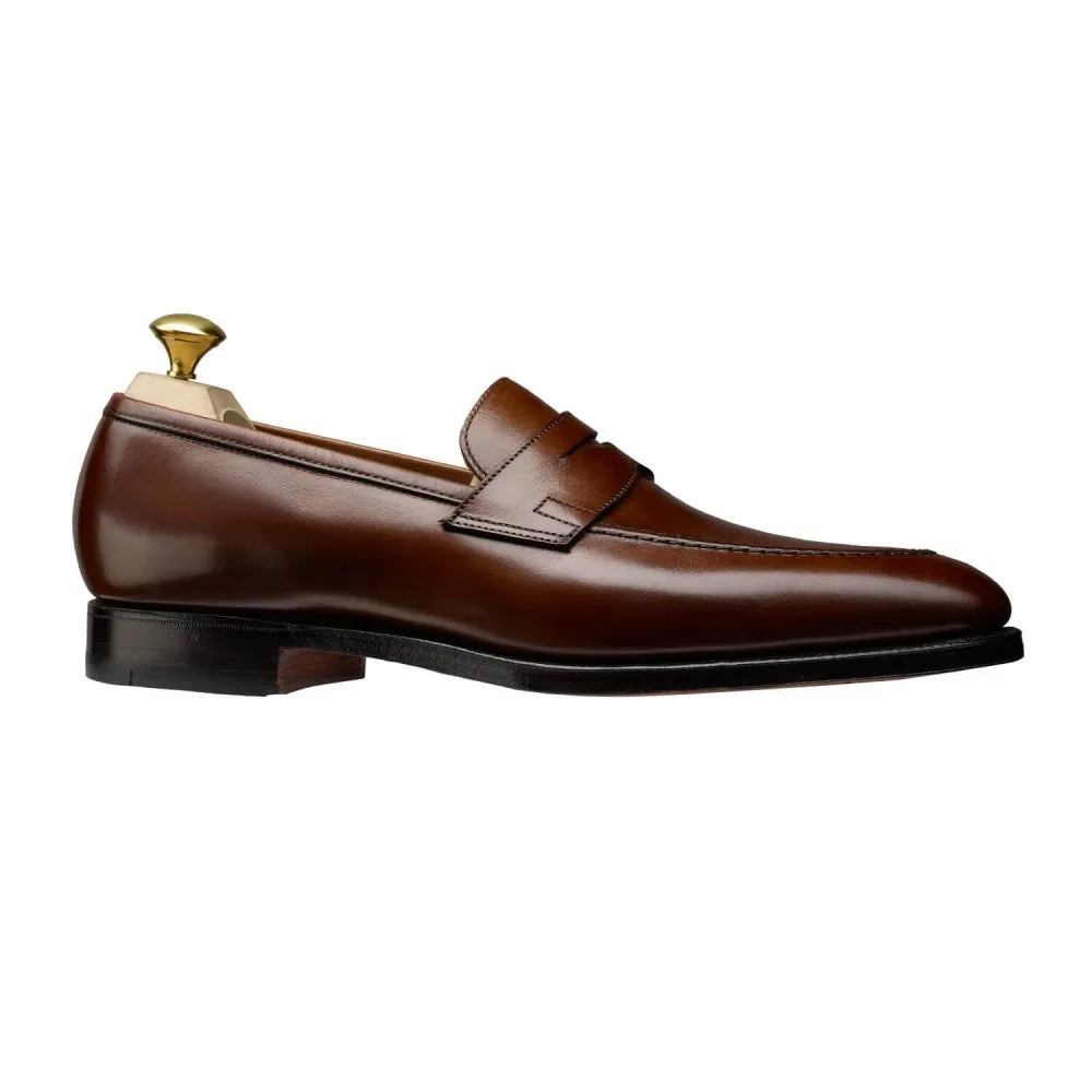 Sydney Dark Brown Burnished Calf, Crockett & Jones