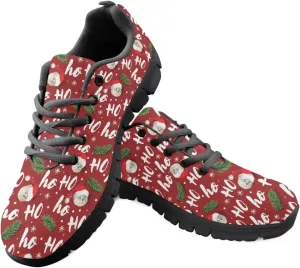 SYtrade Fashion Tennis Shoes for Women Print Slip On Running Sneakers Flat Canvas Shoes Black Sole