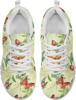 SYtrade Running Sneaker for Women Slip On Tennis Shoes Gym Sneaker White Sole
