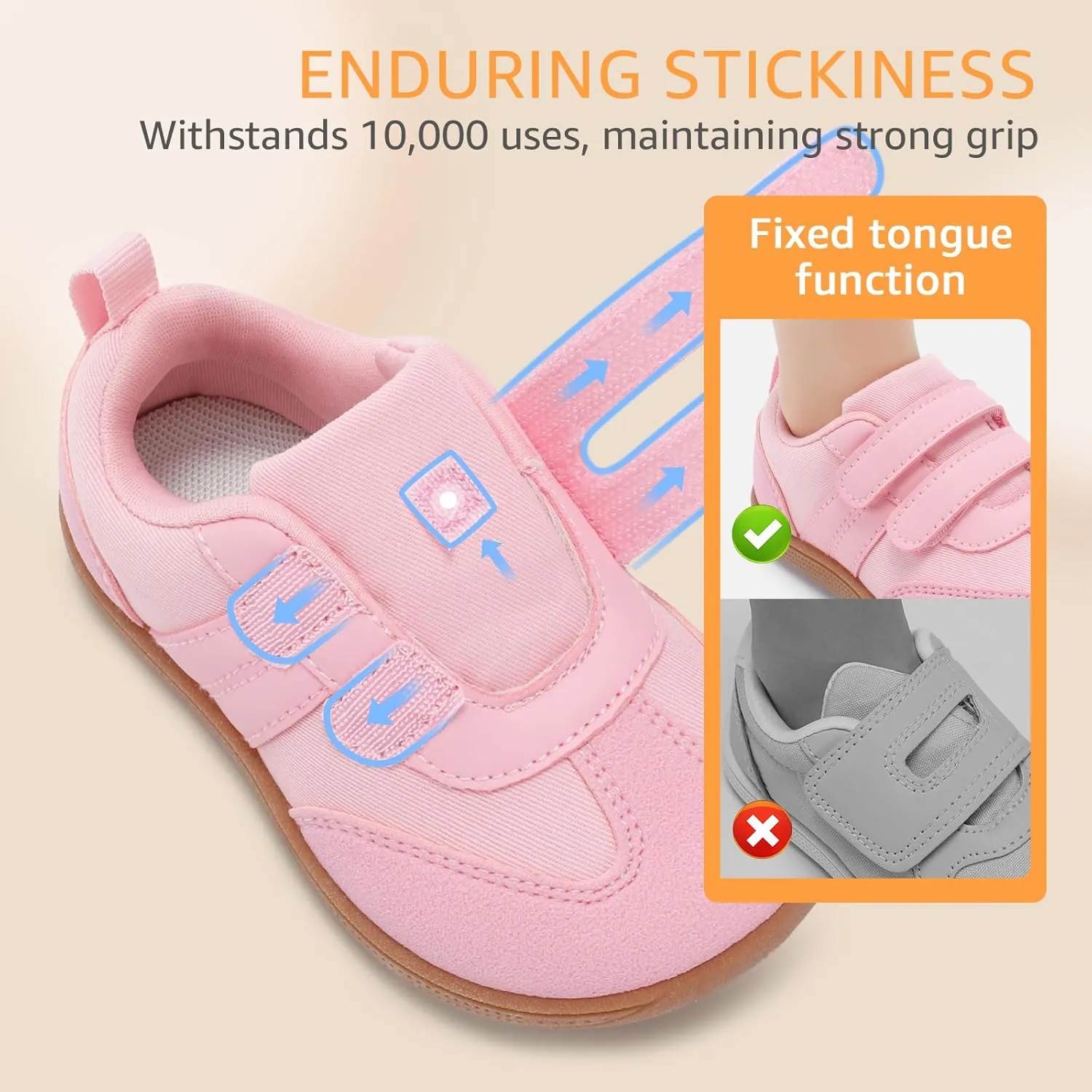 Toddler Wide Toe Box Shoes:Boys Barefoot Shoes Kids Walking Shoes Boy Sneakers Non-Slip Zero Drop Shoes,Toddler First Walking Shoes Comfort Tennis Outdoor Activities