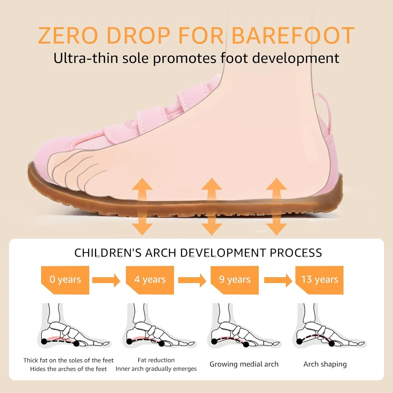Toddler Wide Toe Box Shoes:Boys Barefoot Shoes Kids Walking Shoes Boy Sneakers Non-Slip Zero Drop Shoes,Toddler First Walking Shoes Comfort Tennis Outdoor Activities