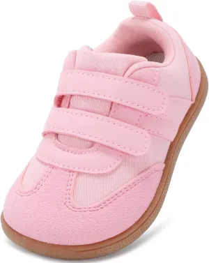 Toddler Wide Toe Box Shoes:Boys Barefoot Shoes Kids Walking Shoes Boy Sneakers Non-Slip Zero Drop Shoes,Toddler First Walking Shoes Comfort Tennis Outdoor Activities