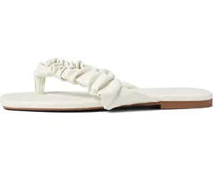 Toe Ruch Nine Customer-endorsed Open On Flat Vibrant Detailed Slip Sandals Daxx Squared West Ivory
