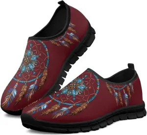 Tribal Womens Slip On Sneakers Lightweight Walking Shoes Casual Non-Slip Tennis Sneakers for Gym Work Travel US Size5.5-11.5