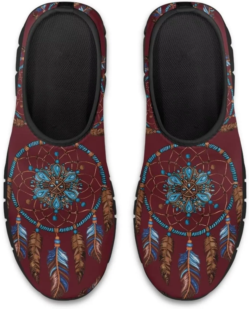 Tribal Womens Slip On Sneakers Lightweight Walking Shoes Casual Non-Slip Tennis Sneakers for Gym Work Travel US Size5.5-11.5