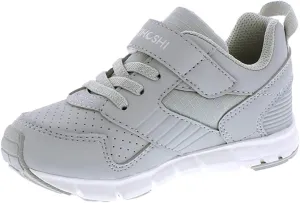 TSUKIHOSHI 3581 Charge BTS Strap-Closure Back-to-School Shoes for Boys and Girls with Wide Toe Box and Slip-Resistant, Non-Marking Outsole - for Kids Ages 1-12