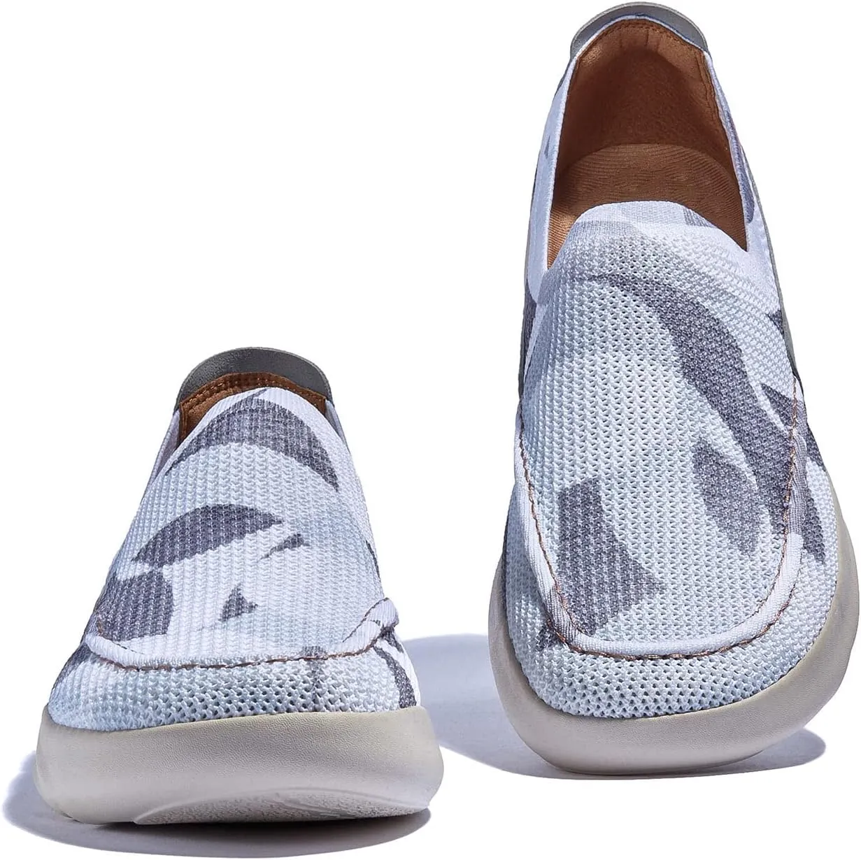 UIN Men's Art Travel Shoes Slip On Casual Painted Loafers Lightweight Comfort Fashion Sneaker Mojacar