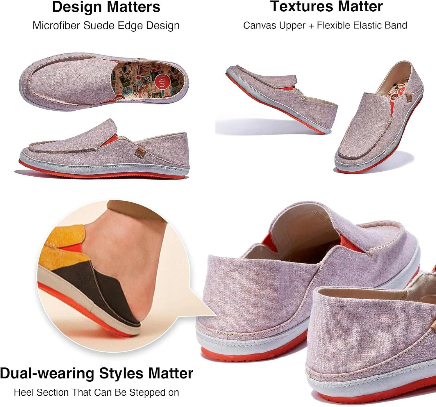 UIN Women's Art Painted Walking Casual Travel Shoes Lightweight Comfort Fashion Sneaker Formentera Series