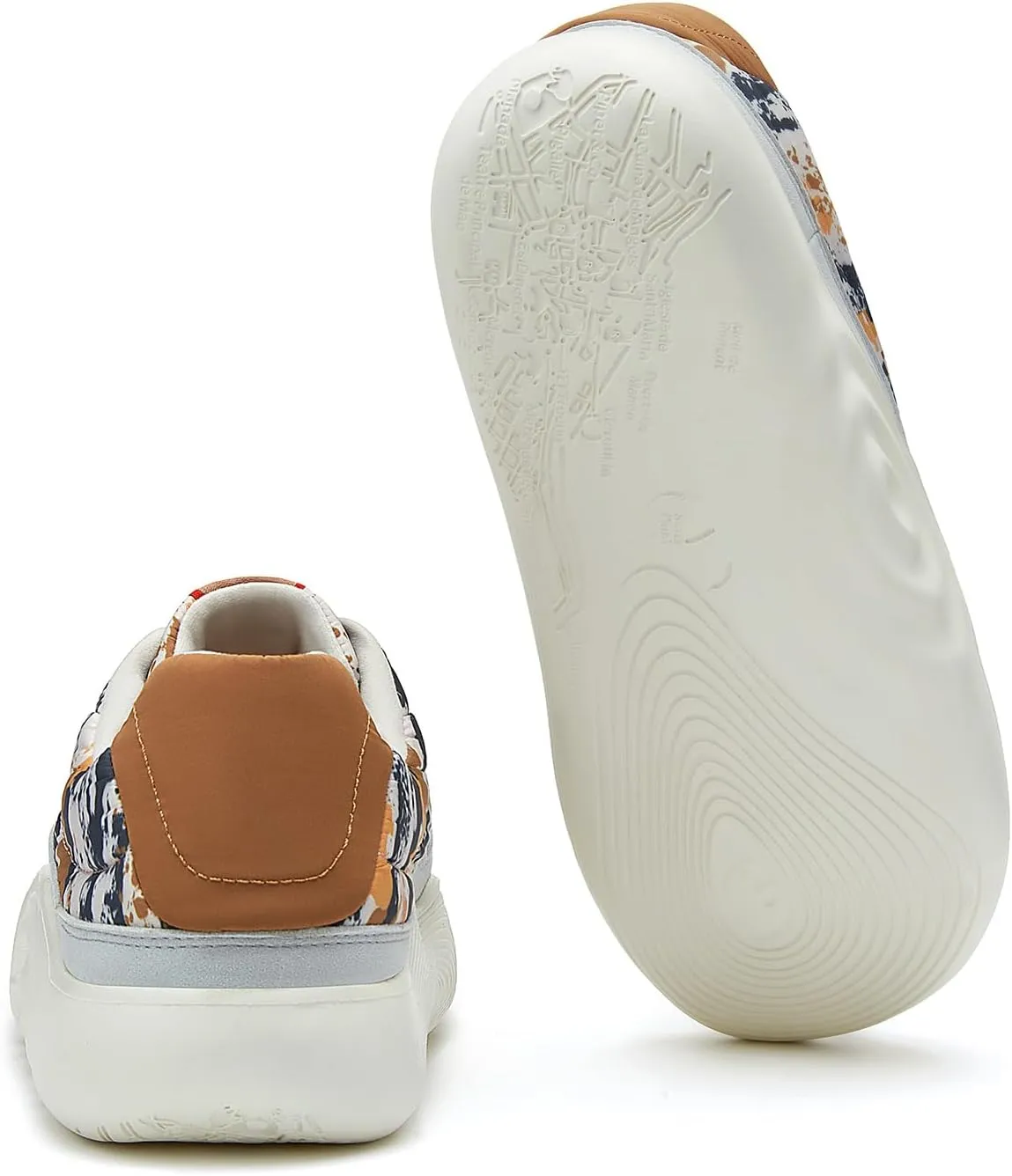 UIN Women's Slip On Walking Shoes Art Travel Lightweight Comfort Fashion Sneaker Mahon Series