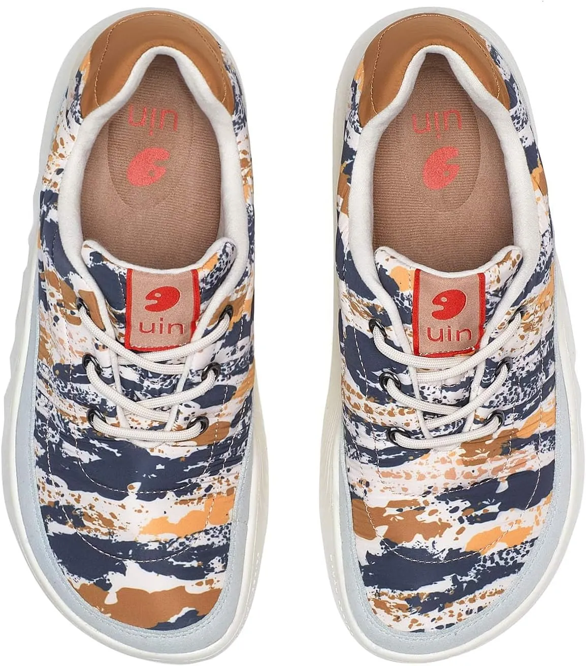 UIN Women's Slip On Walking Shoes Art Travel Lightweight Comfort Fashion Sneaker Mahon Series