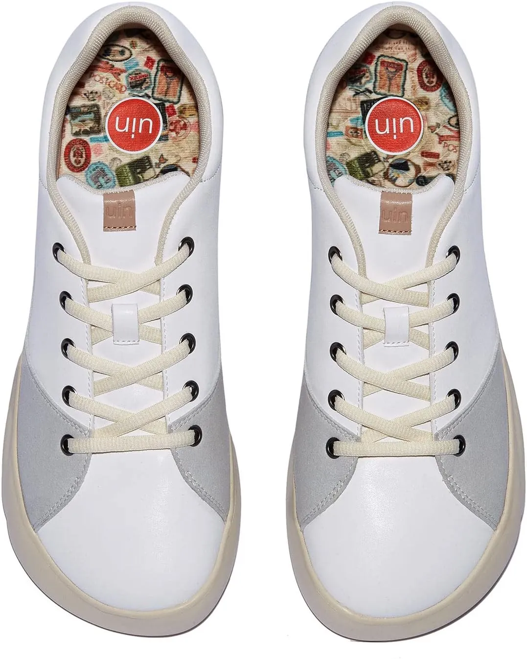 UIN Women's Walking Travel Shoes Casual Lightweight Art Painted Fashion Sneaker Denia Series