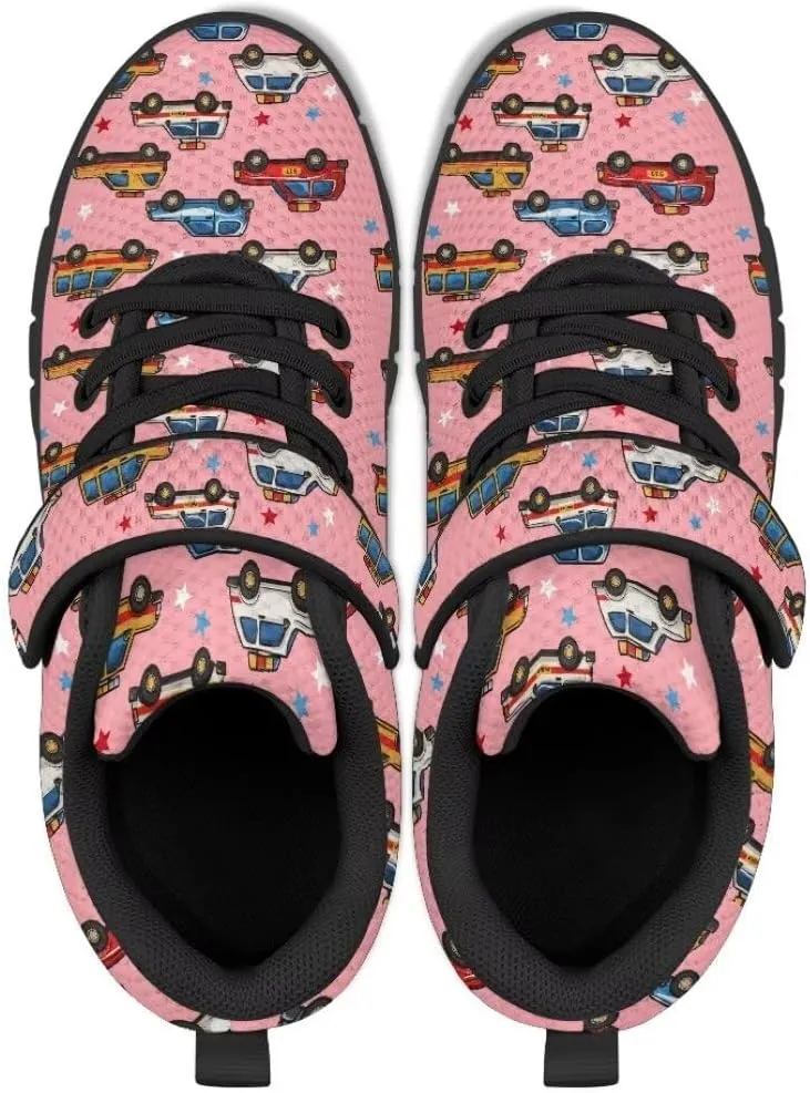 Unisex-Child Sneakers Anti-Skid Sports Shoes Kids One Strap Hook and Loop Sneakers for Camping Jogging