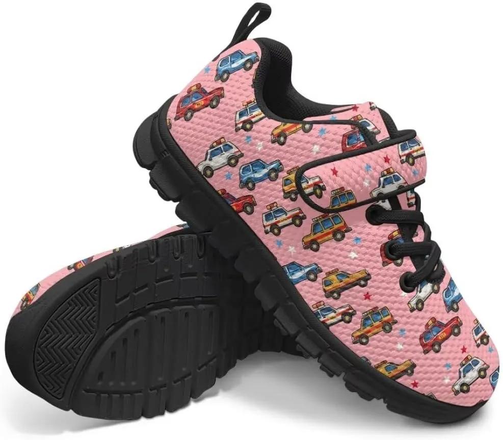 Unisex-Child Sneakers Anti-Skid Sports Shoes Kids One Strap Hook and Loop Sneakers for Camping Jogging