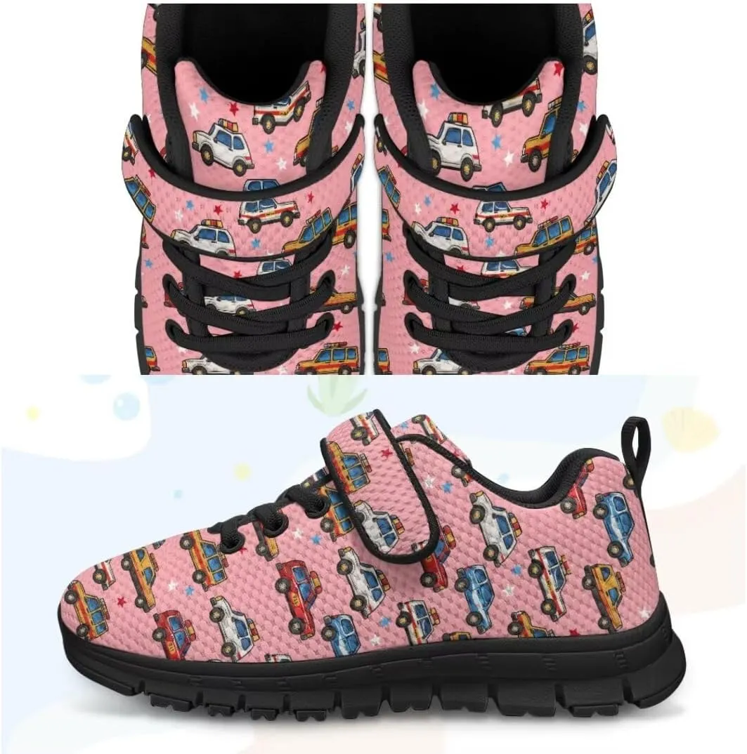 Unisex-Child Sneakers Anti-Skid Sports Shoes Kids One Strap Hook and Loop Sneakers for Camping Jogging