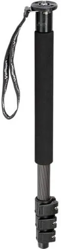 Velbon Geo Carbon Monopods 4-section Flip Lock Wrist Strap 225mm - Velbon GEOPODE54