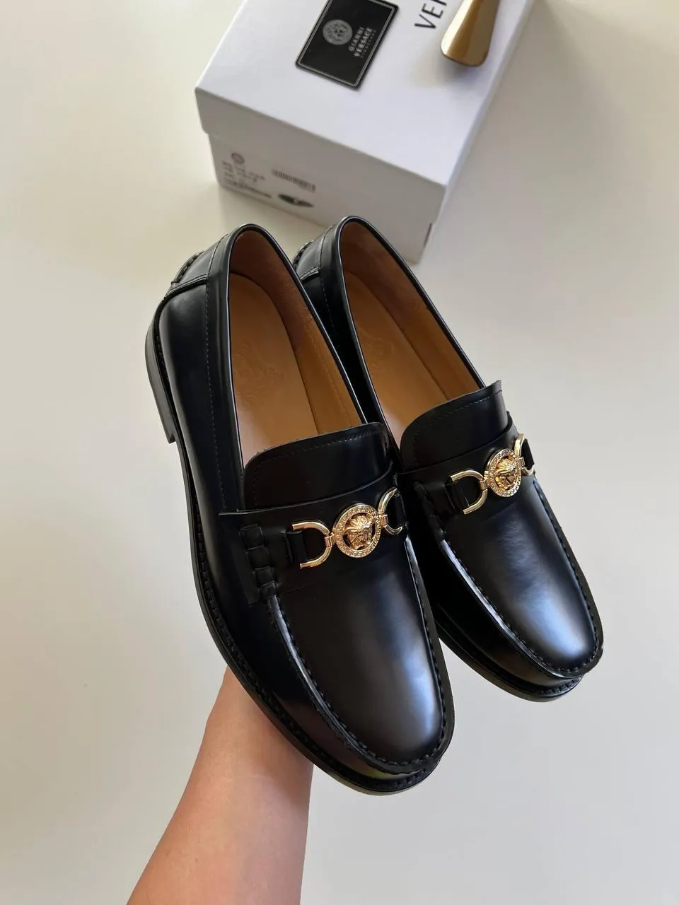 Versace Medusa '95 Men's Leather Loafer
