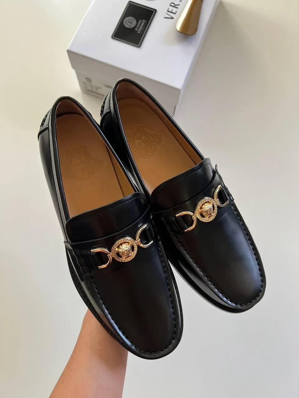 Versace Medusa '95 Men's Leather Loafer