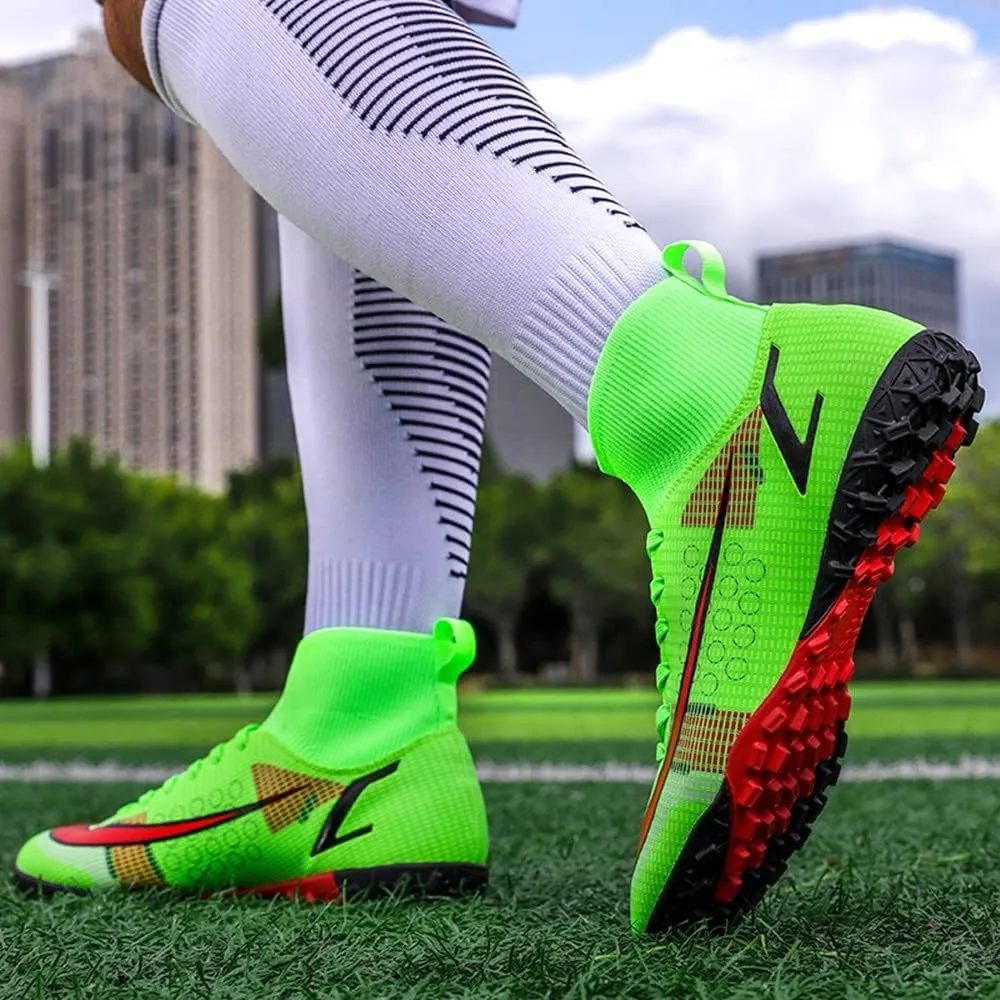 WANMEIL Men's Baobu.1 Indoor Turf Soccer Shoe Athletic Outdoor Football Sneaker Comfortable Adult Soccer Cleats