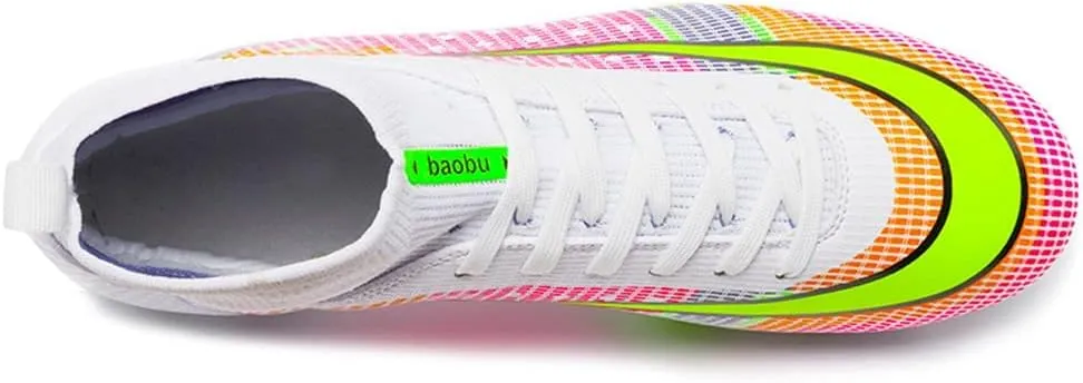 WANMEIL Men's Baobu.1 Indoor Turf Soccer Shoe Athletic Outdoor Football Sneaker Comfortable Adult Soccer Cleats