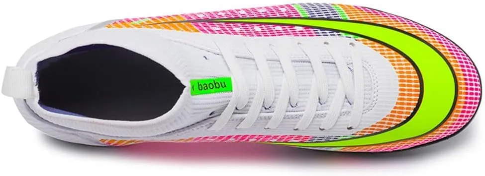 WANMEIL Men's Baobu.1 Indoor Turf Soccer Shoe Athletic Outdoor Football Sneaker Comfortable Adult Soccer Cleats