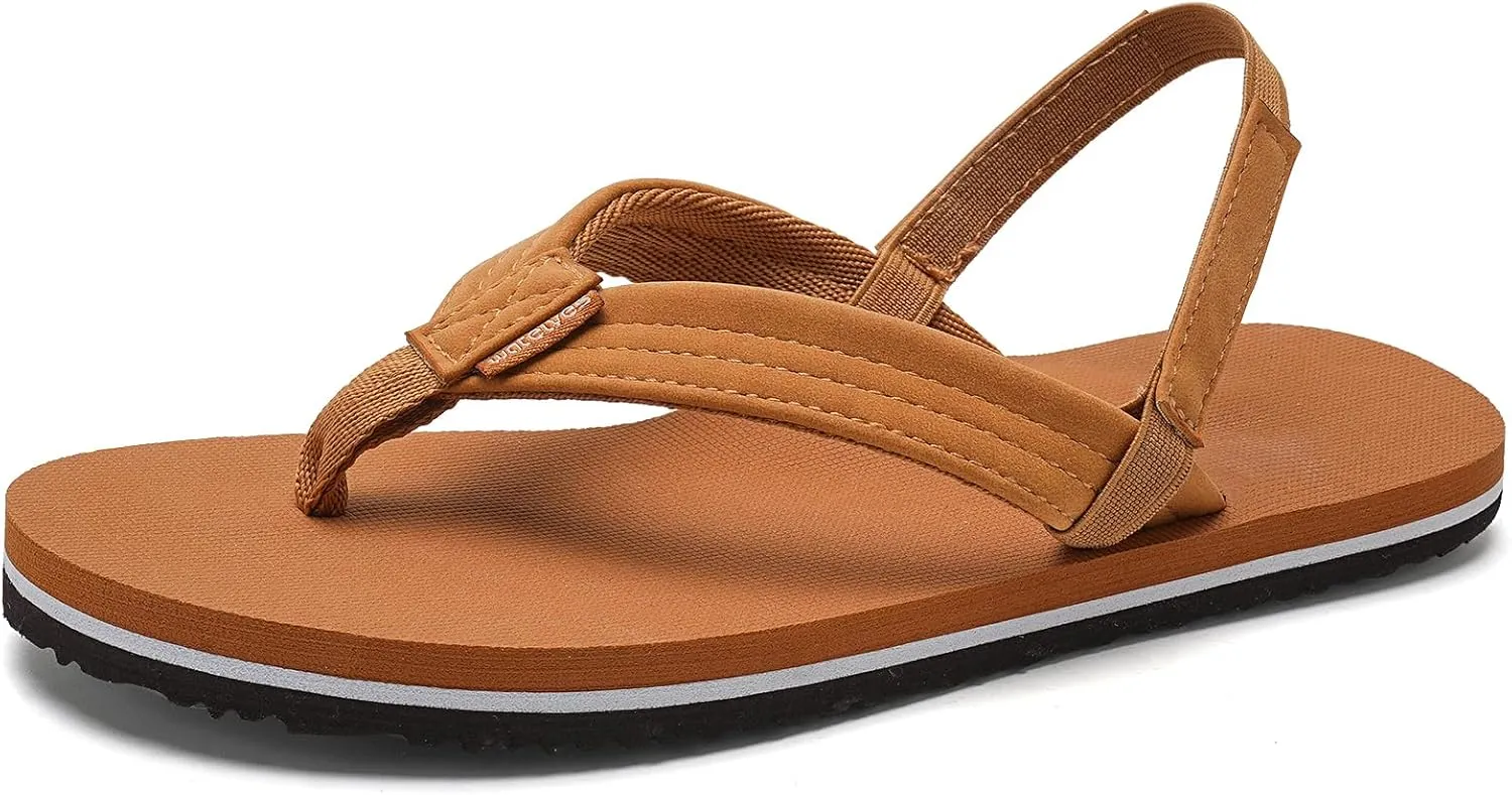 WateLves Toddler Flip Flops Girls Boys Sandals Shoes Kids Slip on Summer Sandals for Bath Shower Beach Pool (Toddler/Little Kid/Big Kid)