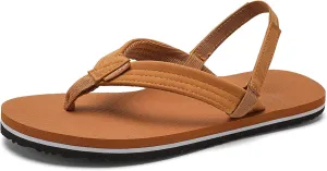 WateLves Toddler Flip Flops Girls Boys Sandals Shoes Kids Slip on Summer Sandals for Bath Shower Beach Pool (Toddler/Little Kid/Big Kid)