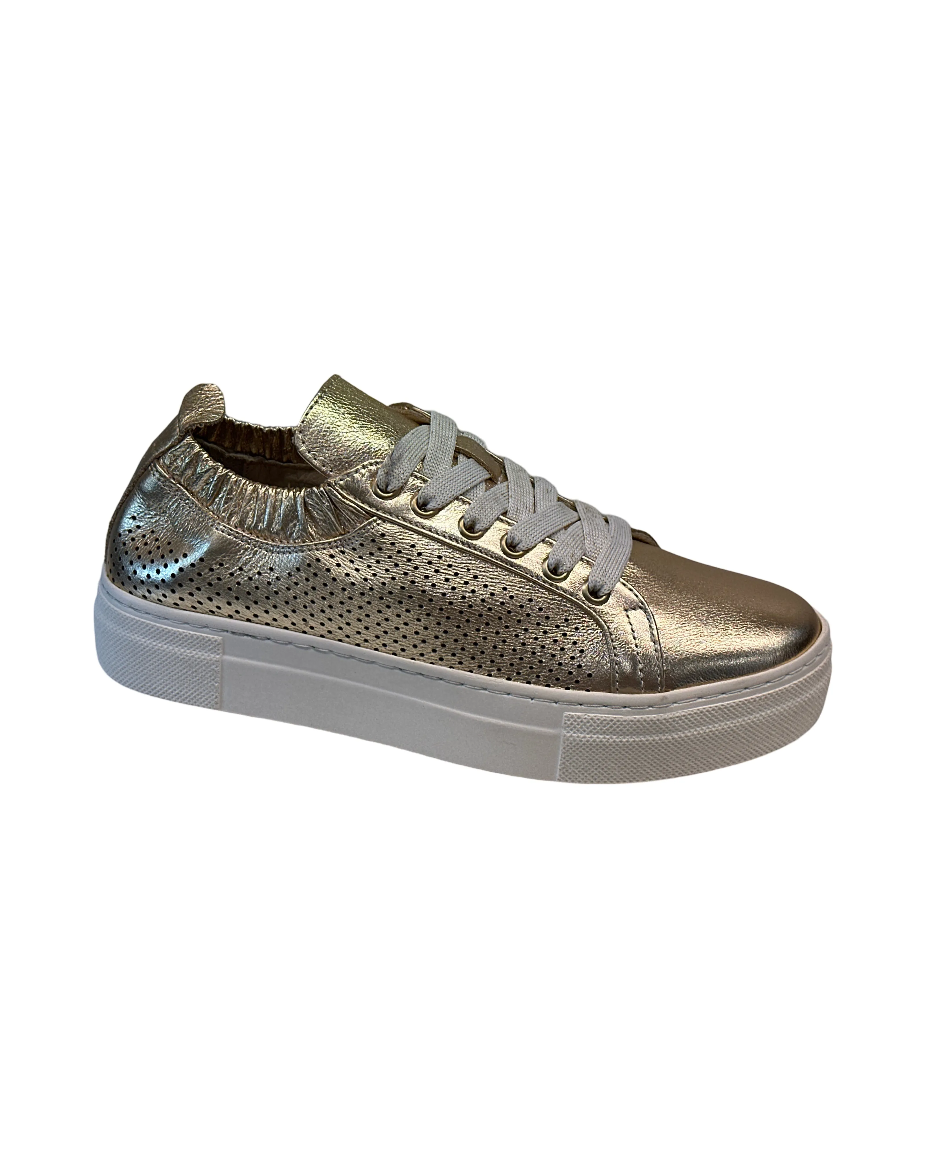 Wave Sneaker Leder perforiert