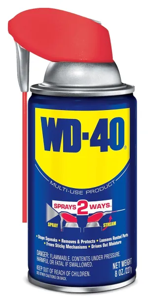 WD-40 11052 Straw, Multi-Use Product, 8 oz, Amber