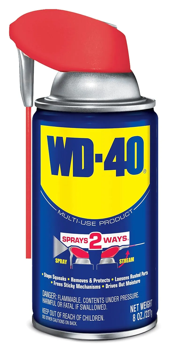 WD-40 11052 Straw, Multi-Use Product, 8 oz, Amber