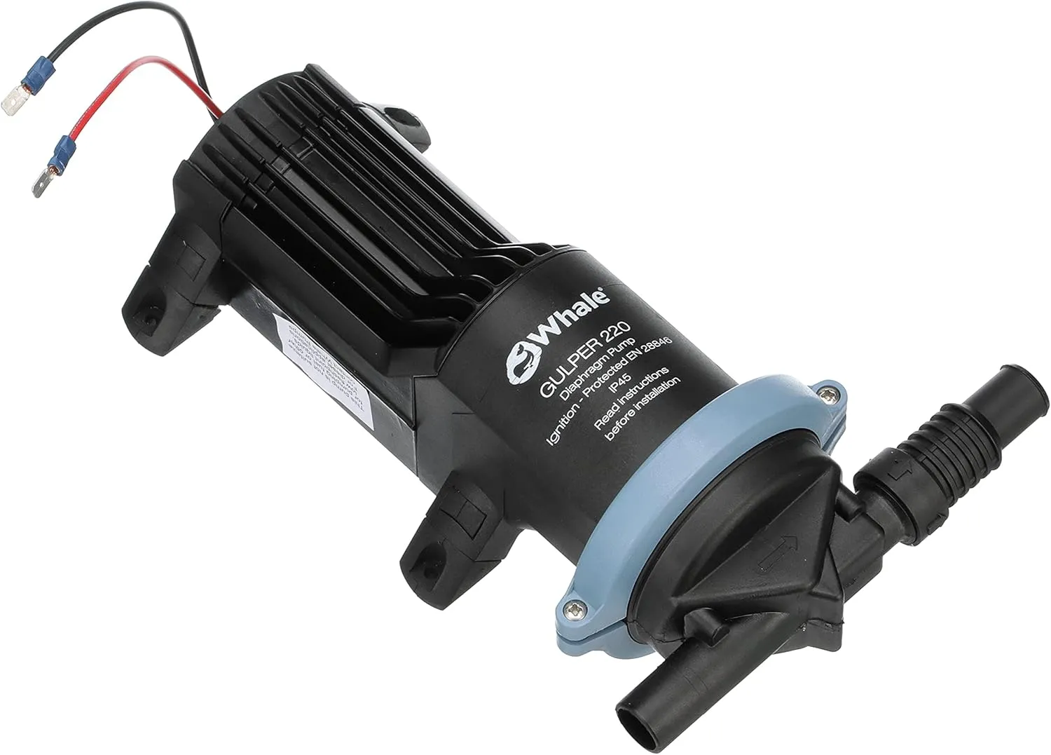 Whale Gulper 220 Graywater Pump - Manages Gray Waste in Boats & RV - 3.5 GPM Flow Rate - 12V/24V