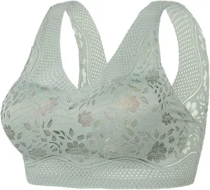 Women Bras Plus Size Pack Beauty Back Bra Gathers Together Without Steel Ring Wipe Lace Underwear s Big