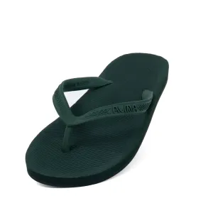 Women's Ecosol Flip Flop - Dark Jade