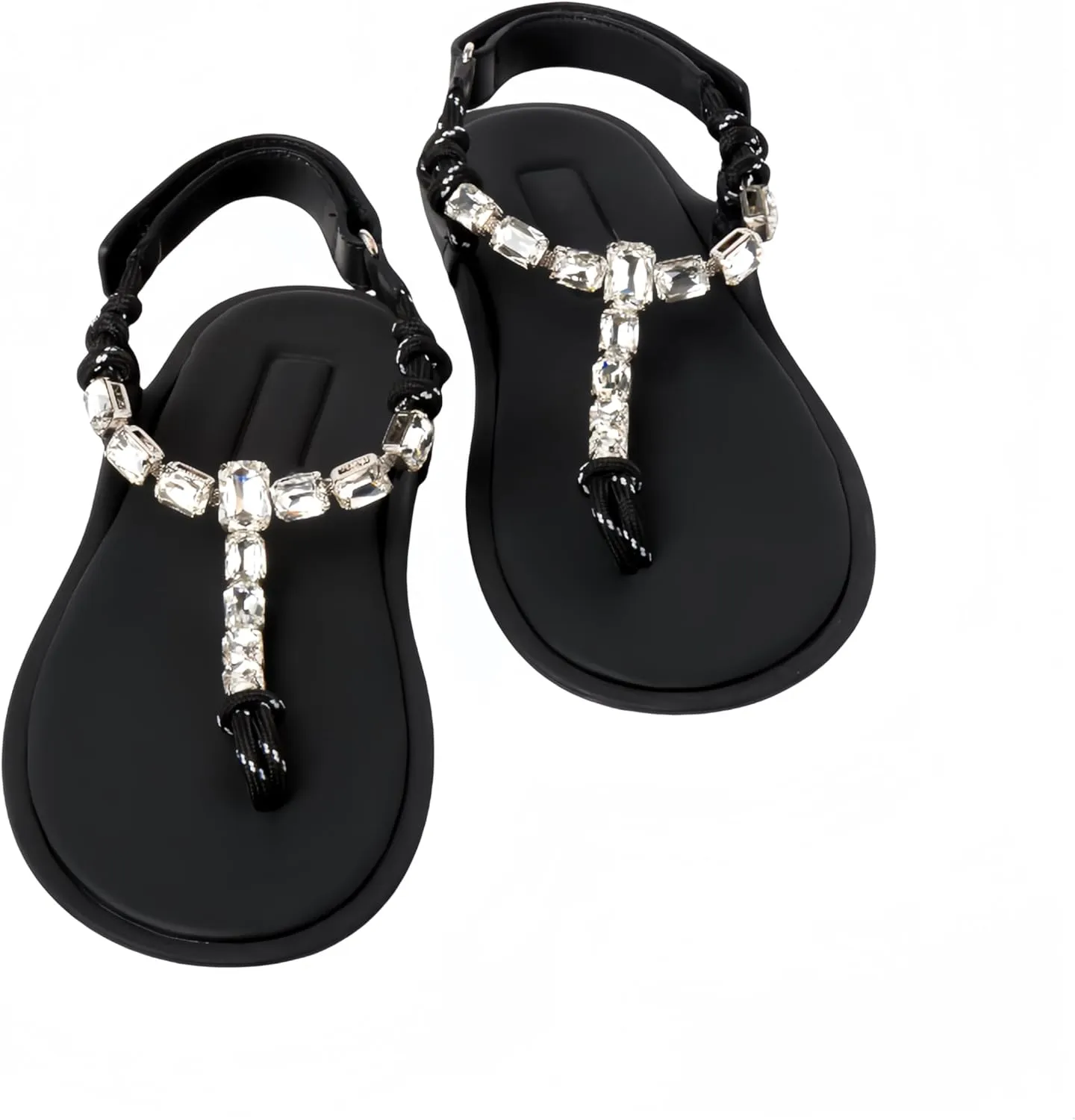 Women's Hemp Rope Weaving Flip Flops Fashion Resort Style Clip On Flat Beach Sandals