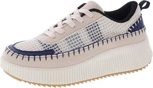 Women's Lace Up Platform Sneakers Comfortable Fashion Sneaker Low Top Walking Shoes
