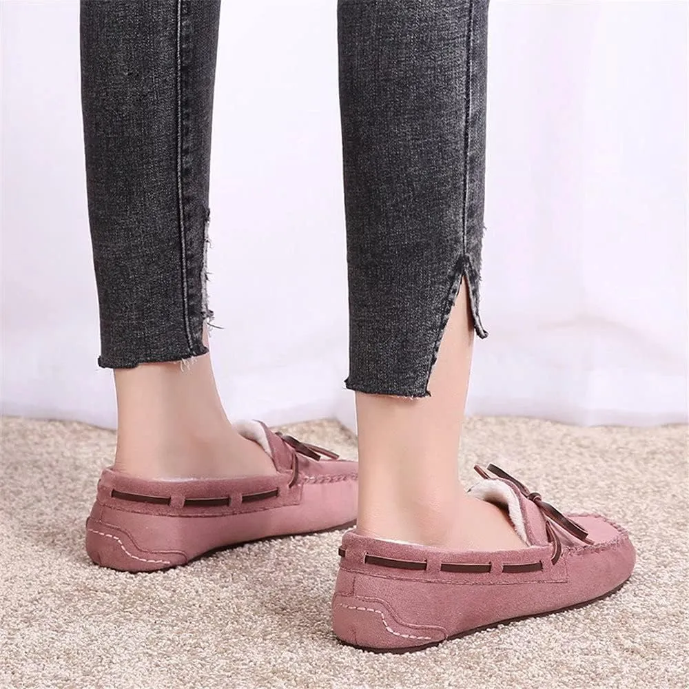 Women's Leather Penny Loafers Casual Driving Loafers Slip-On Loafer Flats Comfort Womens Boat Shoes Moccasins Walking Shoes for Women